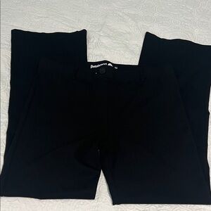 Betabrand Women’s Classic Black Dress Pants